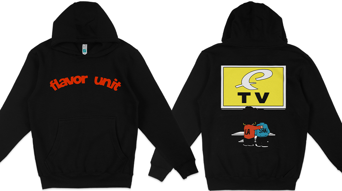 Black Hoodie Red Ink