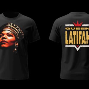 Queen Latifah Classic Tee — Black