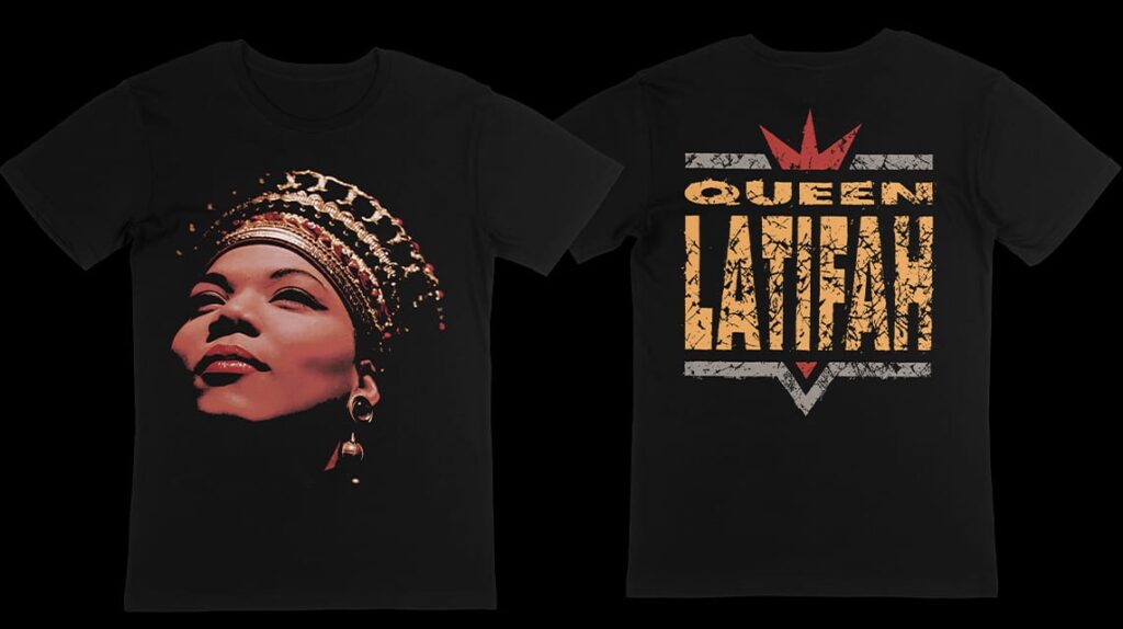 Queen Latifah Classic Tee — Black