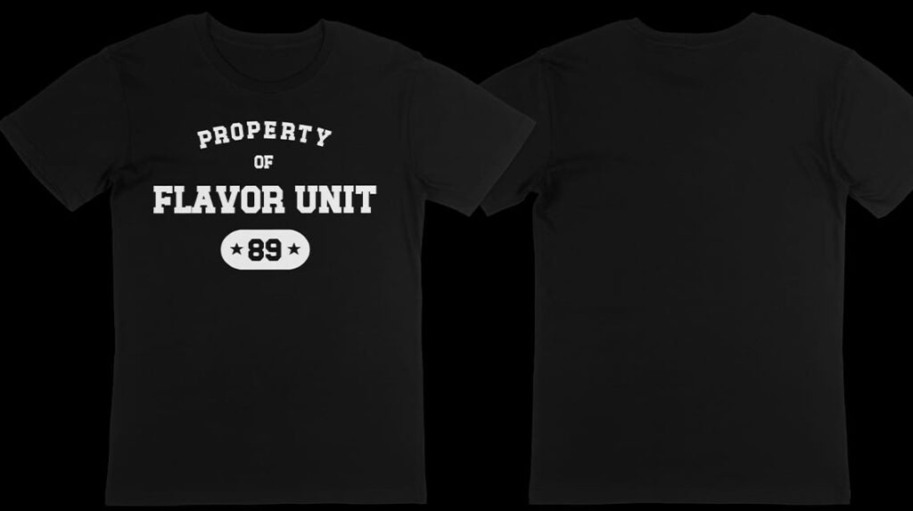 Property of Flavor Unit 89 Tee — Black