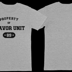 Property of Flavor Unit 89 Tee — Heather Gray
